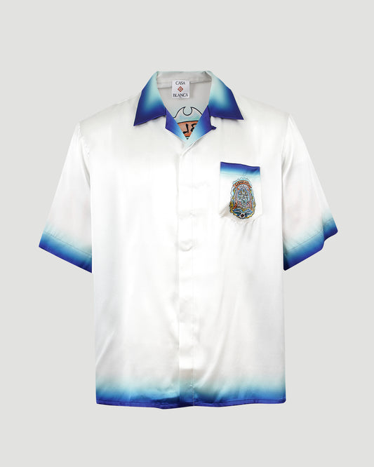 Casa Way Skate Short Sleeve Silk Shirt