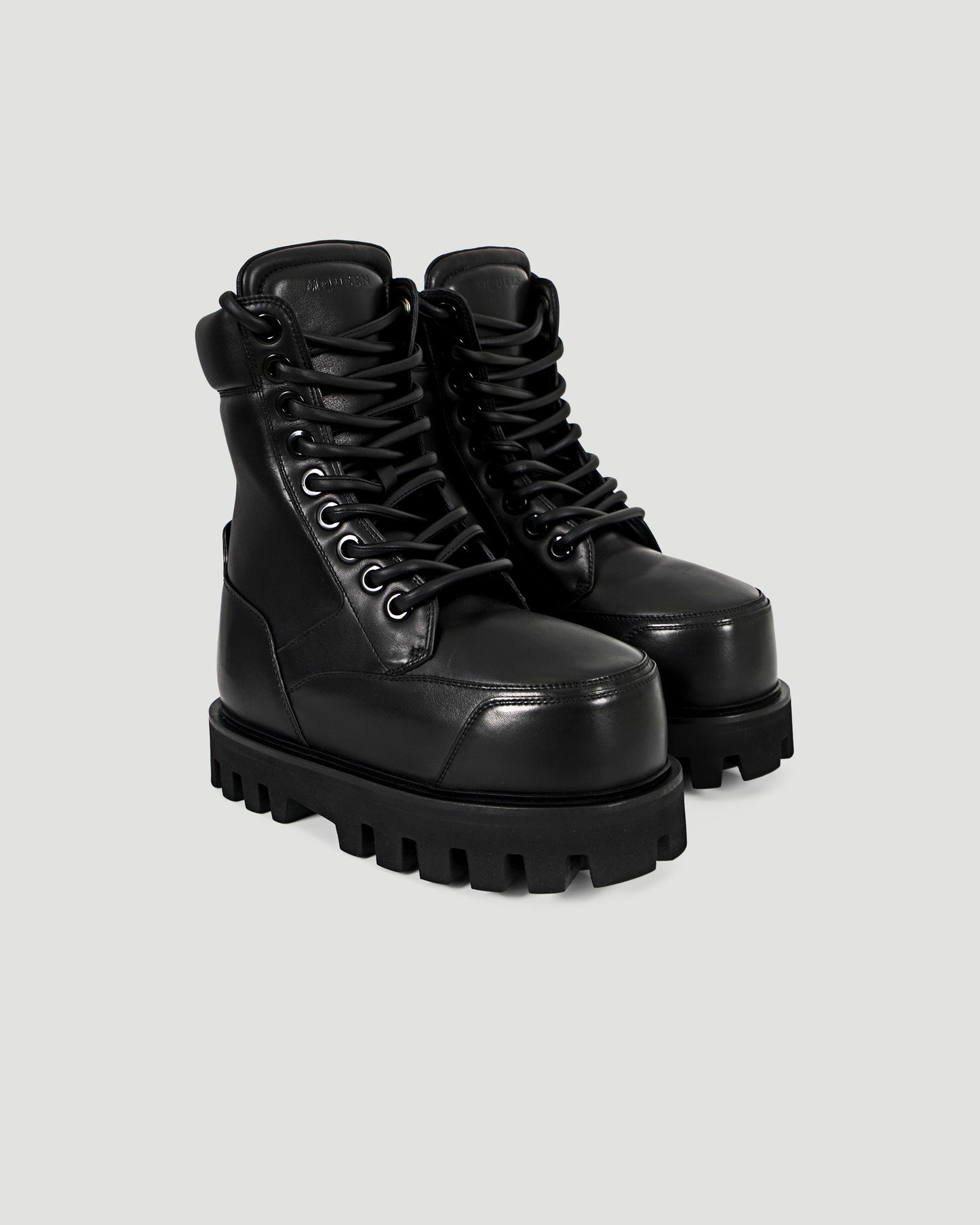 Parachute Ankle Boot in Black