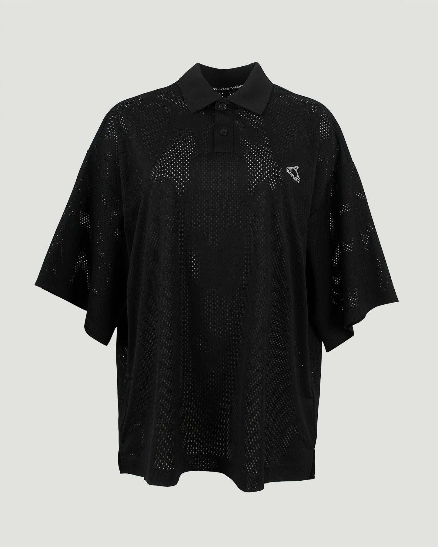 Athletic Mesh Logo Polo