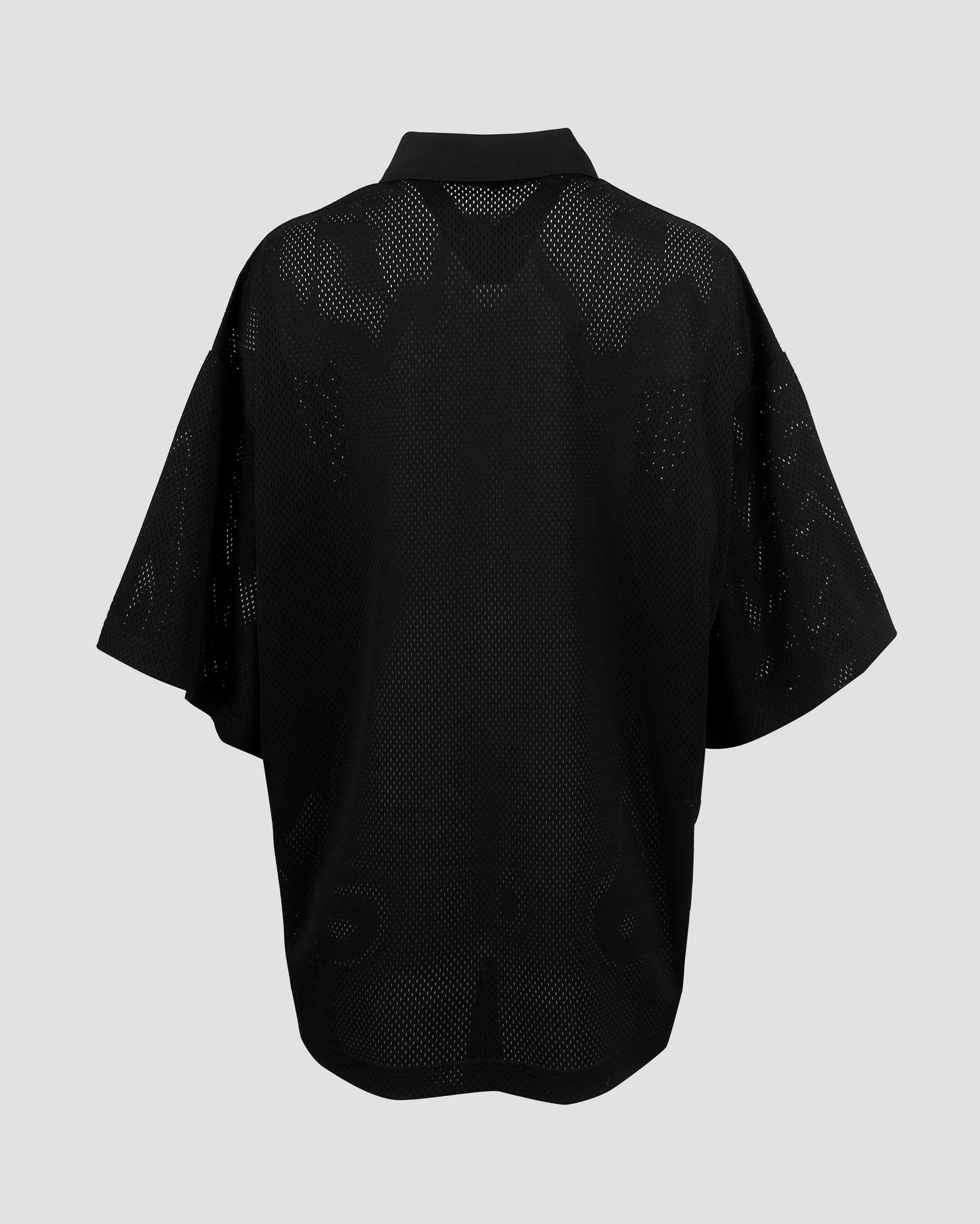Athletic Mesh Logo Polo