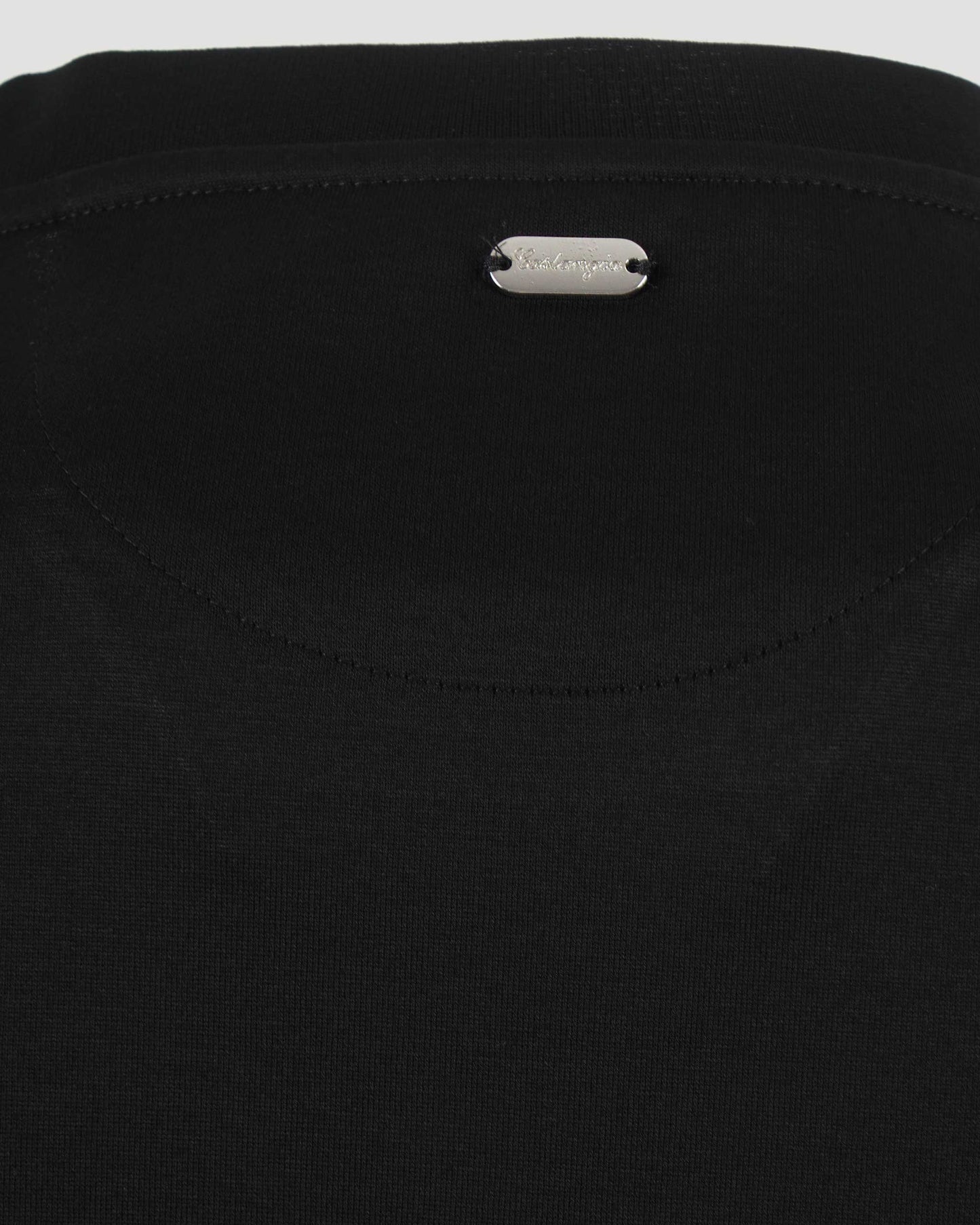 Cotton T-Shirt in Black