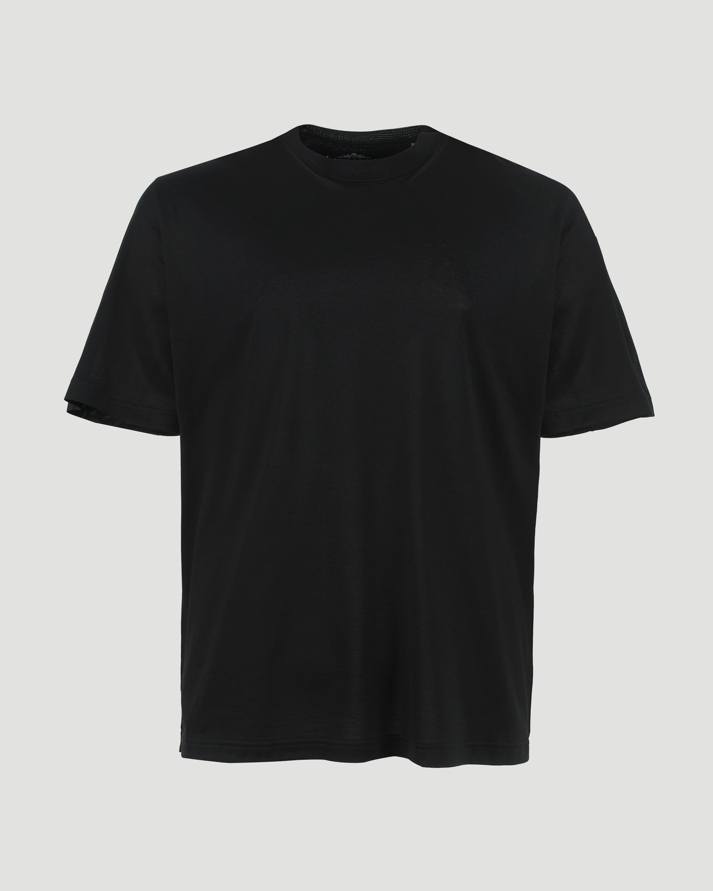 Cotton T-Shirt in Black