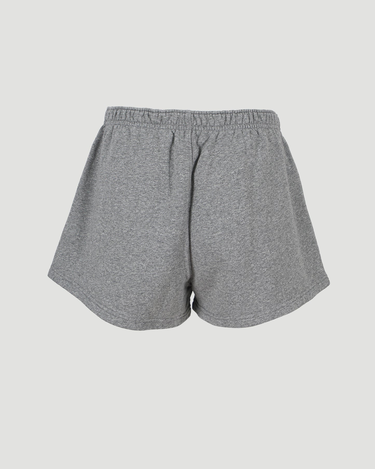 Graphic logo print cotton shorts