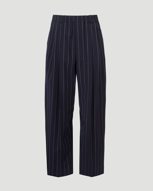 Striped Tapered Trousers