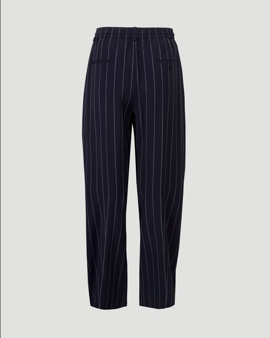 Striped Tapered Trousers