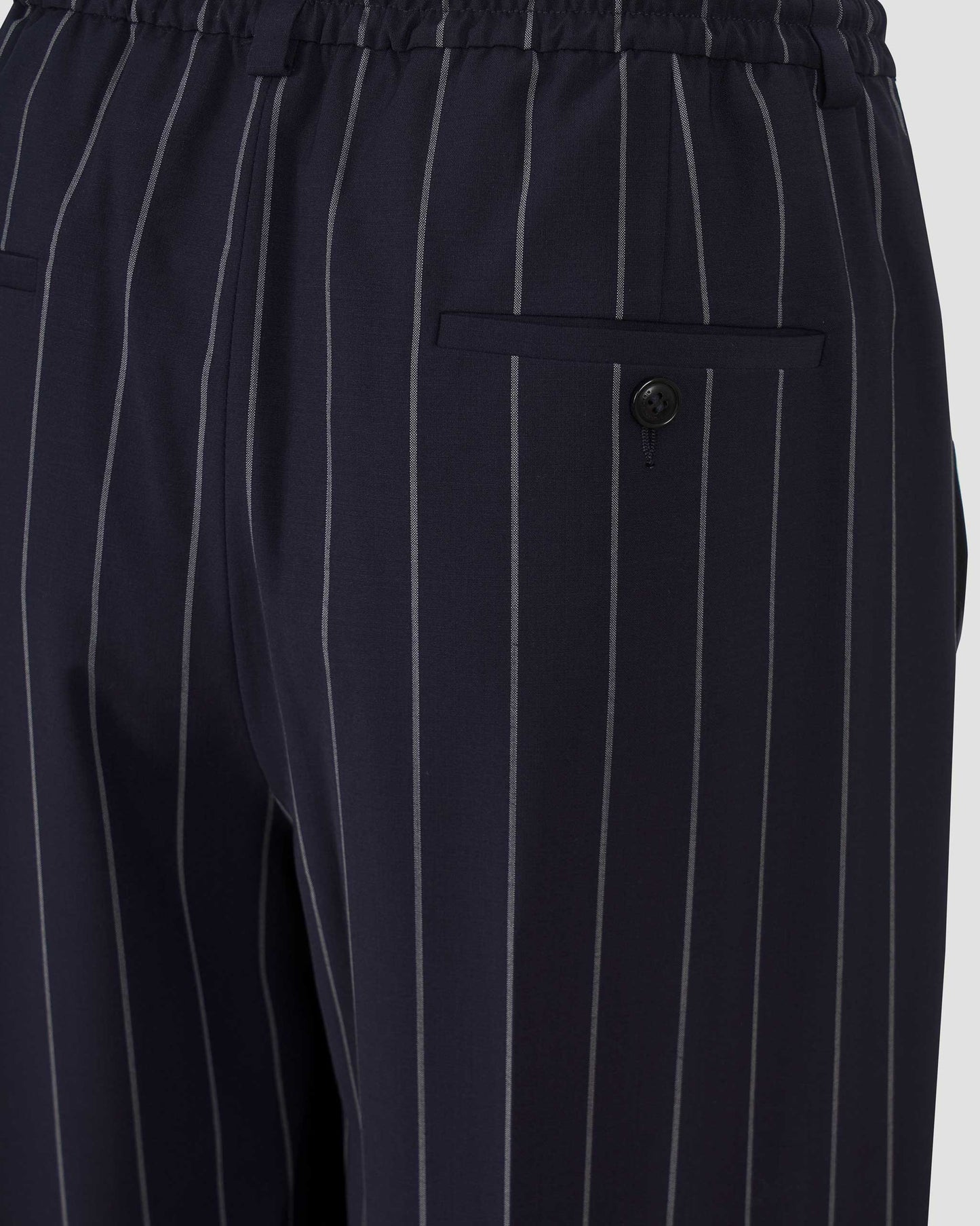 Striped Tapered Trousers