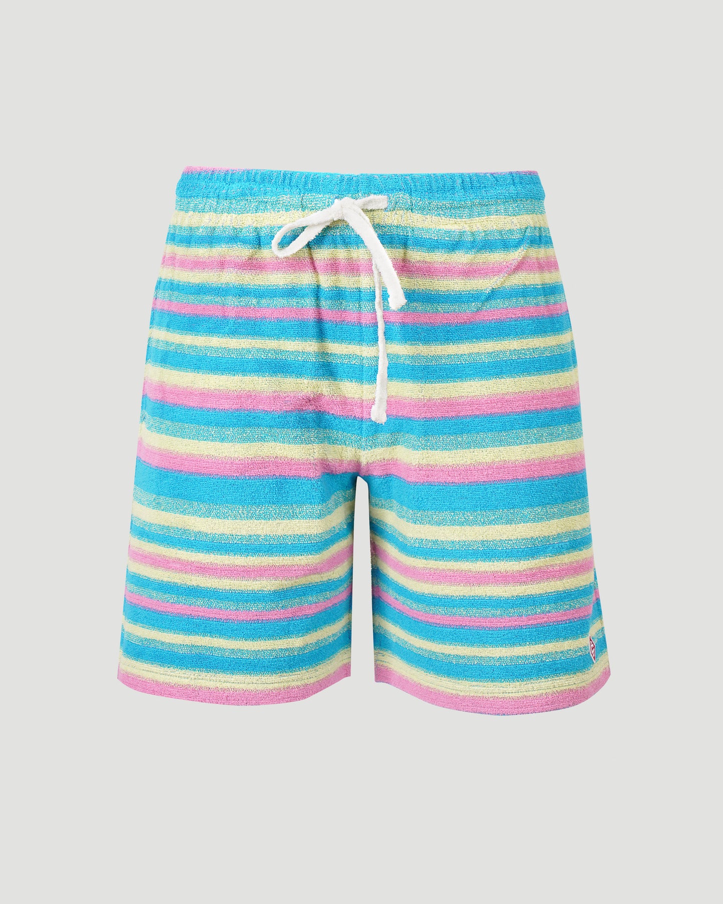 Stripe Towelling Polo Shorts