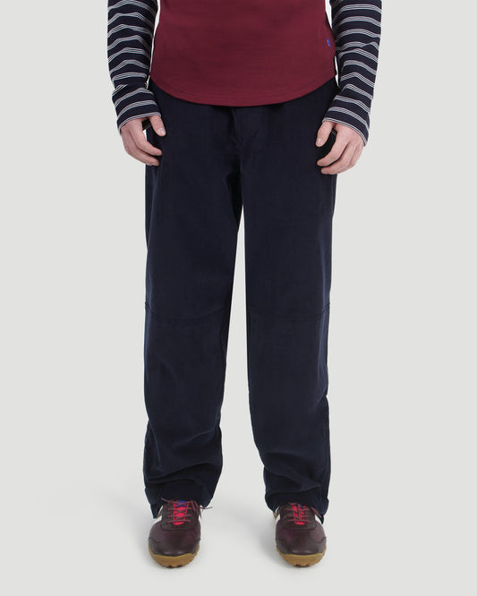 SELF TROUSER IN NAVY CORDUROY