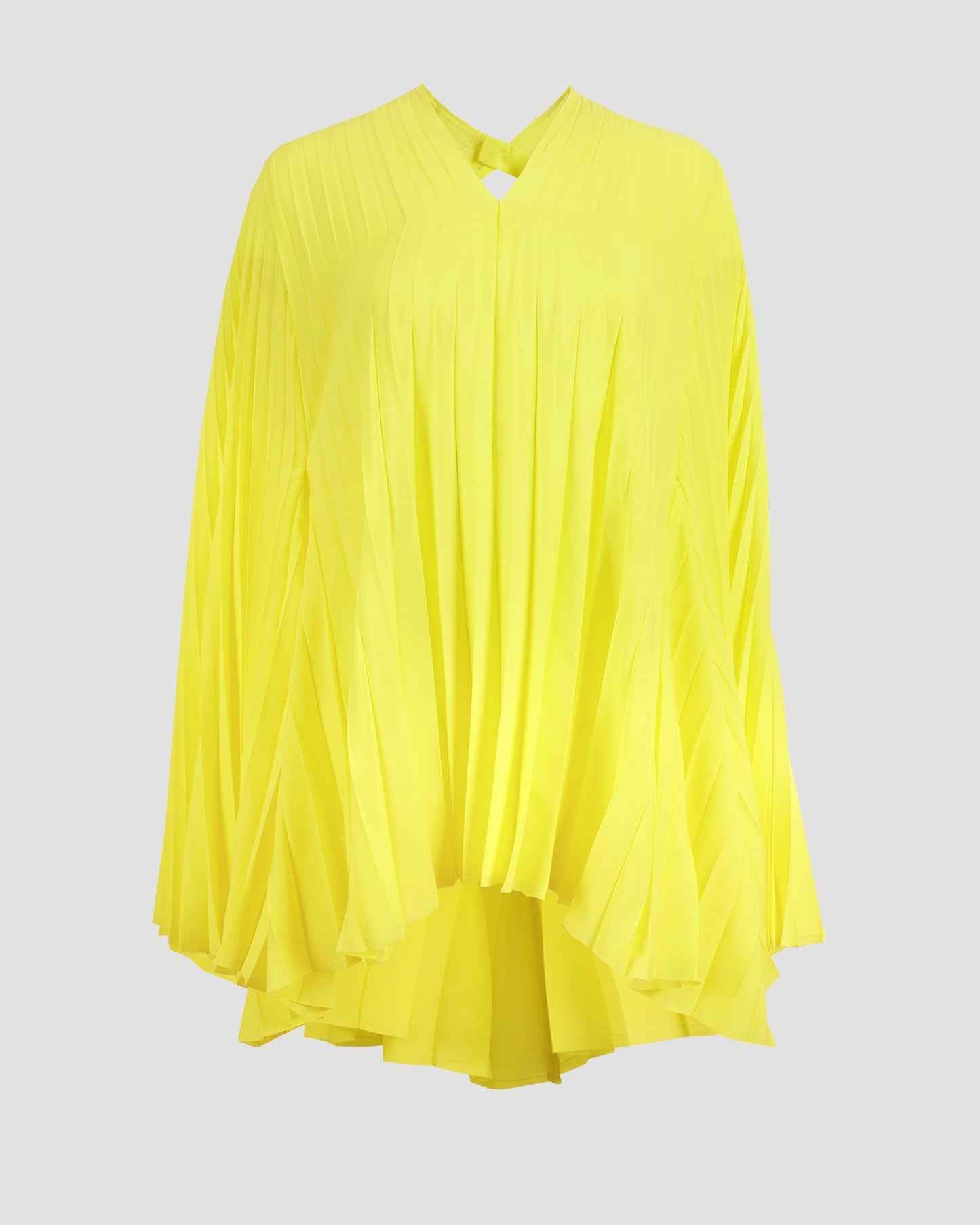 Pleated Dress in Yellow