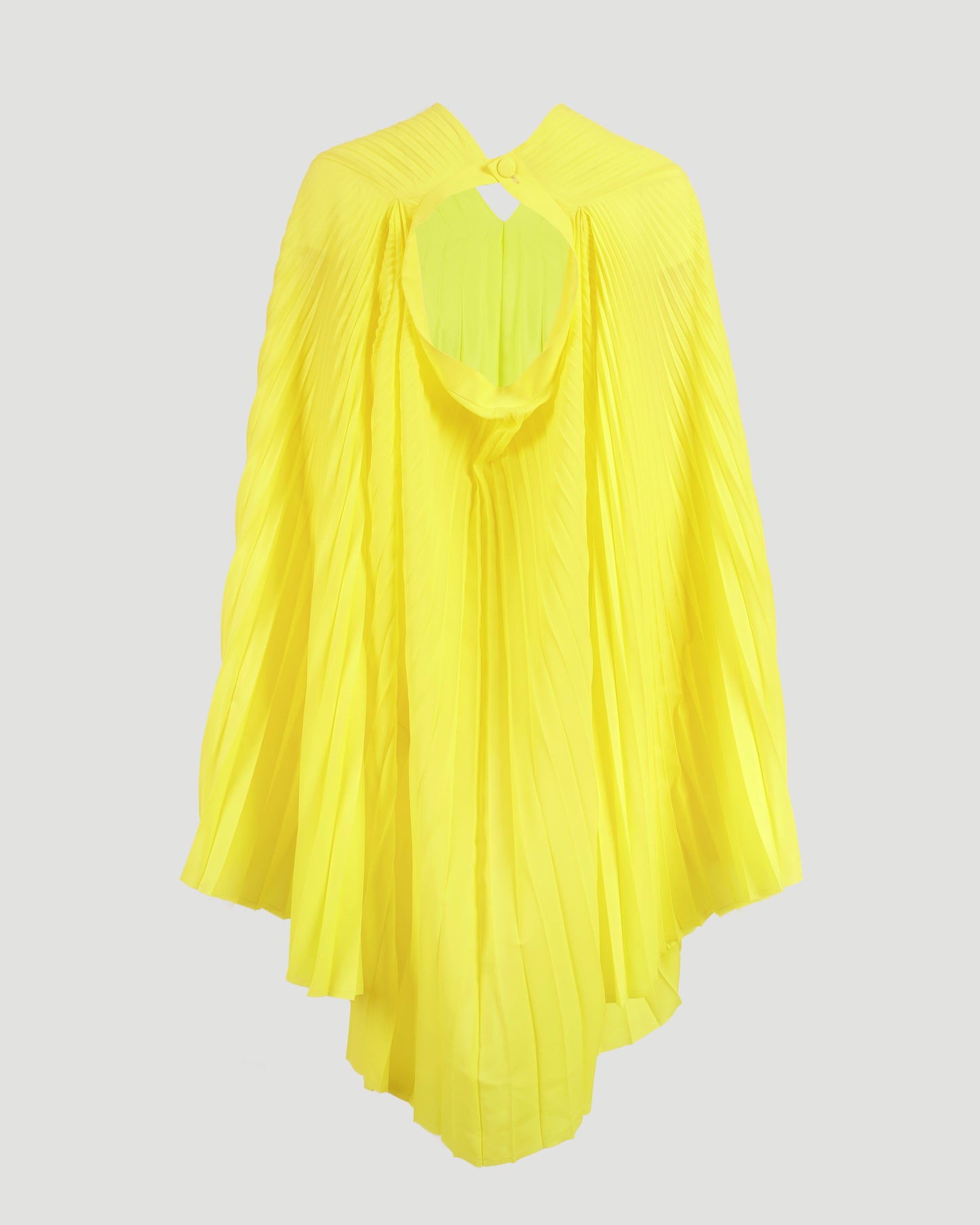 Pleated Dress in Yellow