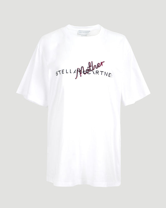 White T-Shirt With Logo
