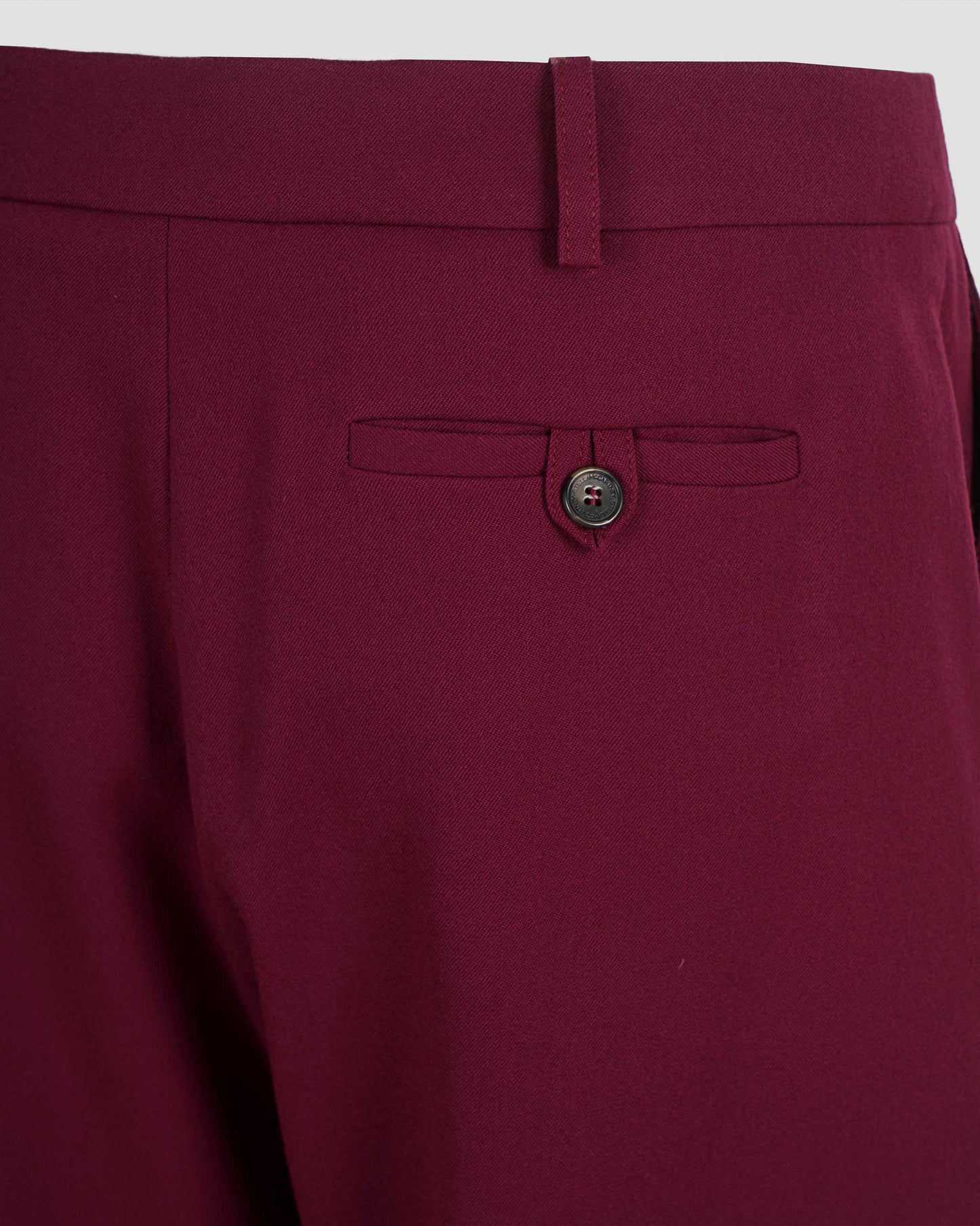 Tailored Trousers in Burgundy