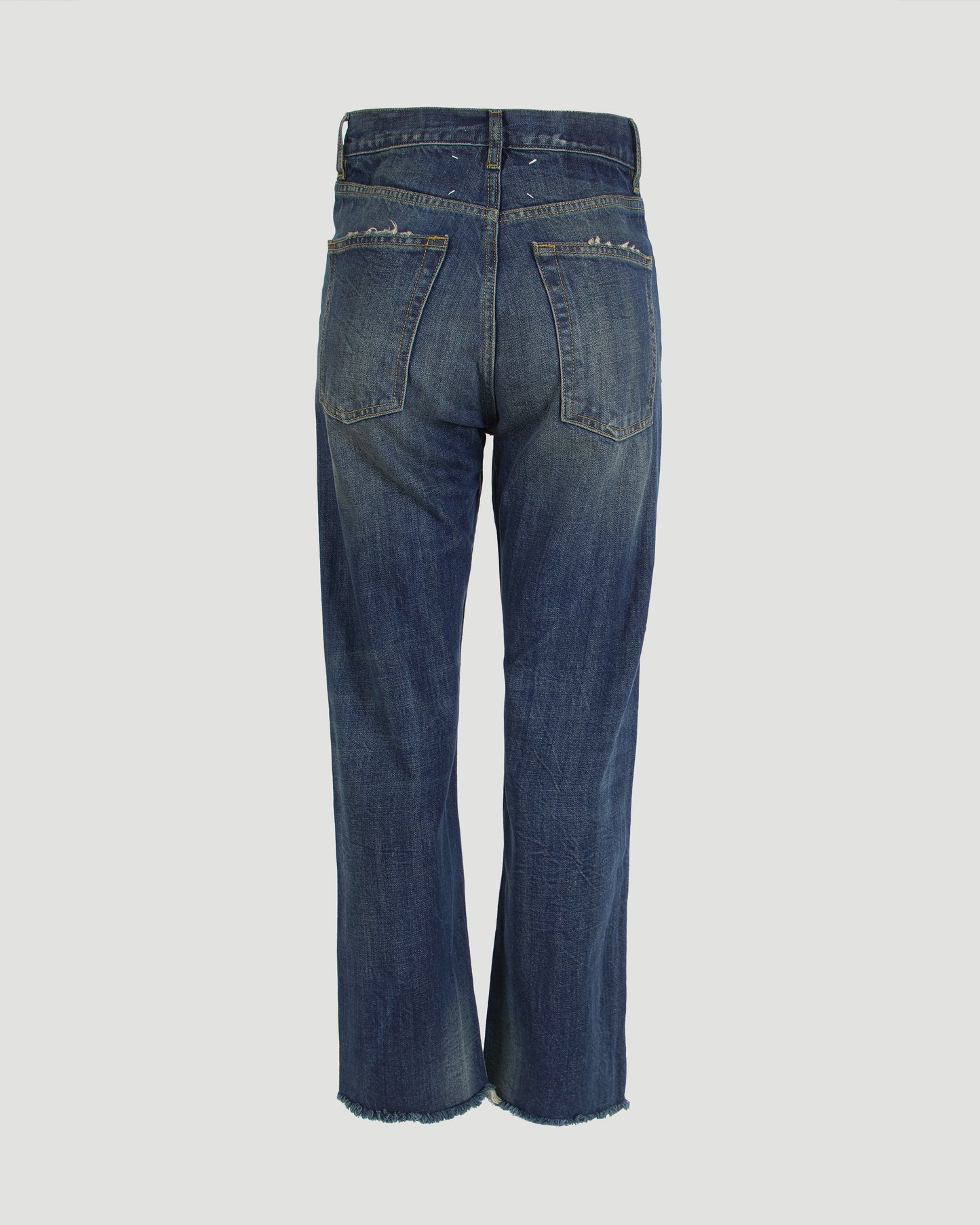 Straight-Leg Jeans in Blue