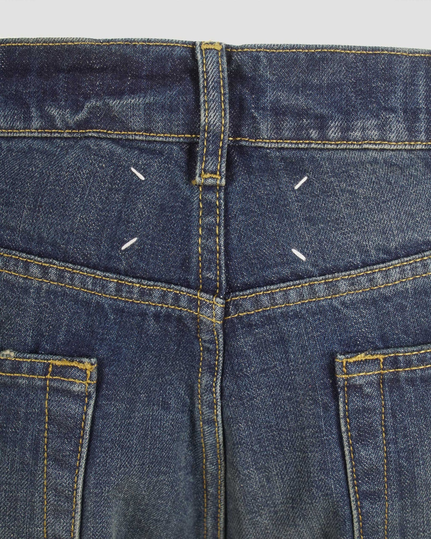 Straight-Leg Jeans in Blue Wash