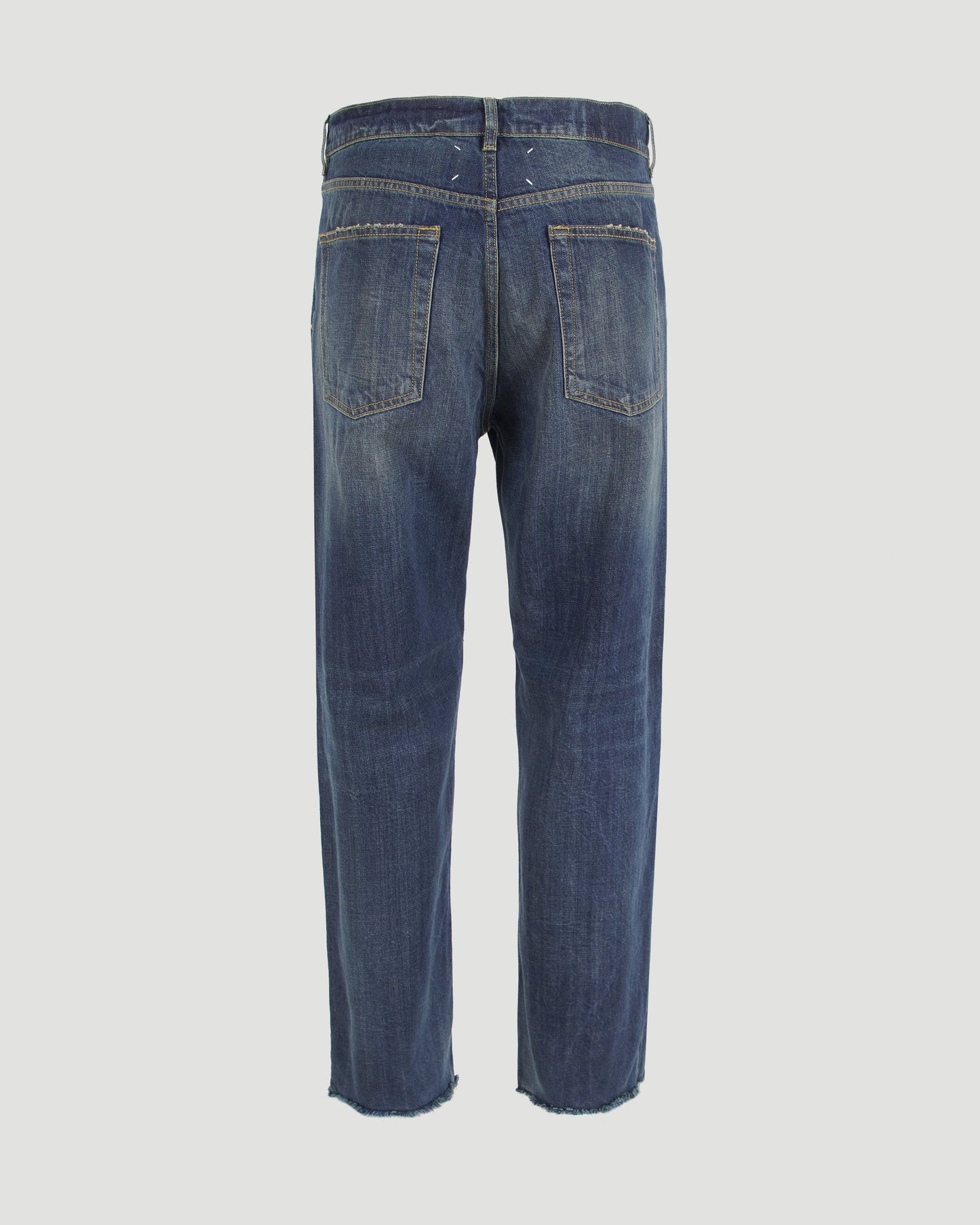 Straight-Leg Jeans in Blue Wash