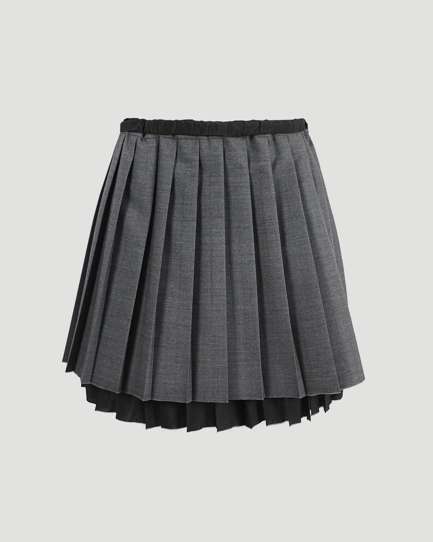 Pleated Mini Skirt
