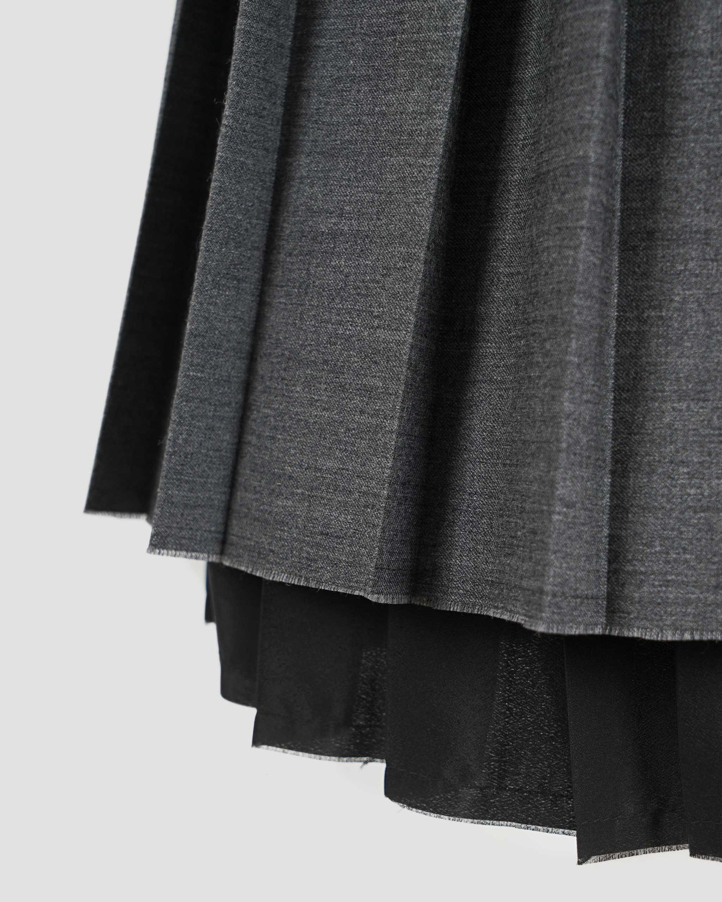 Pleated Mini Skirt
