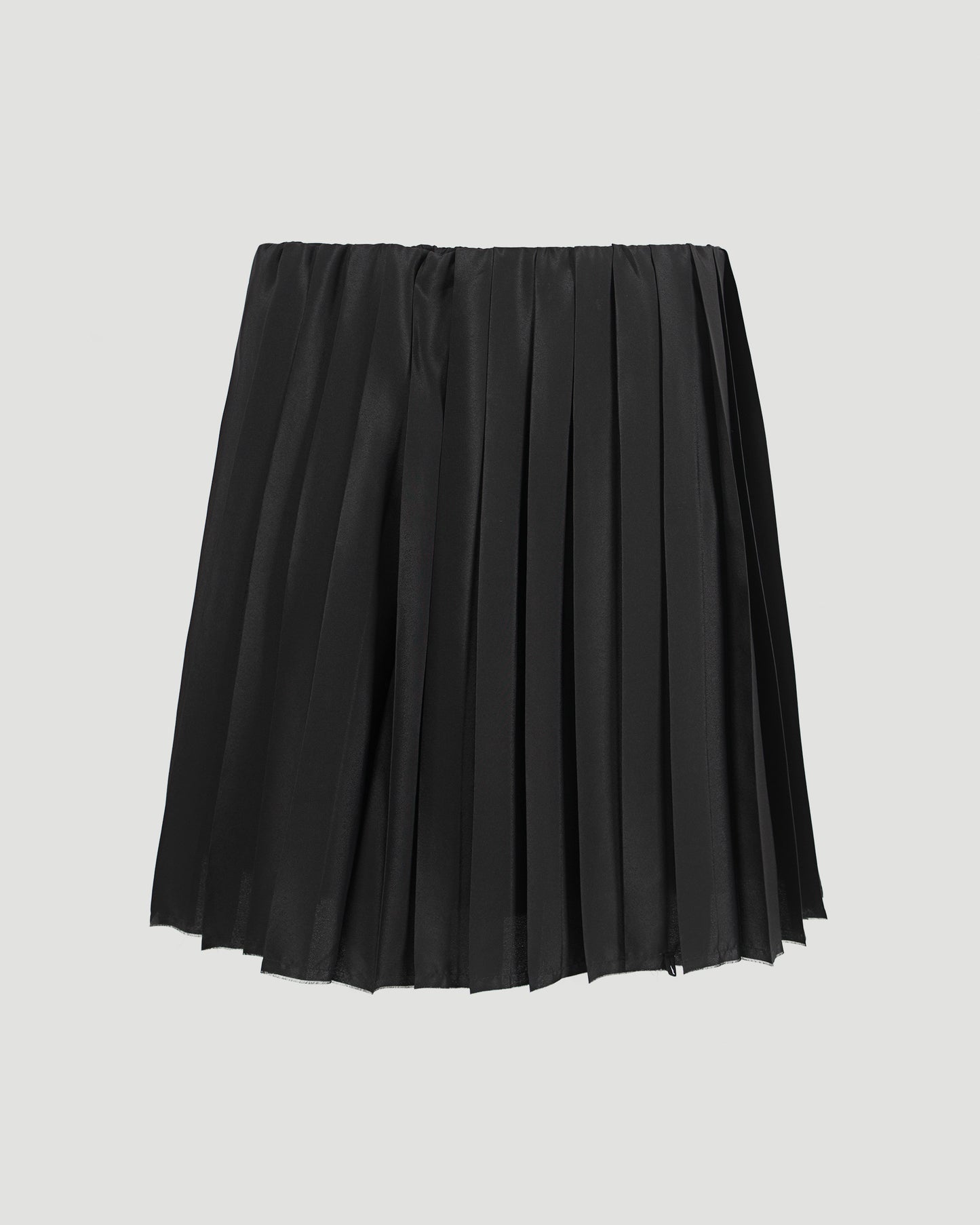 Pleated Mini Skirt