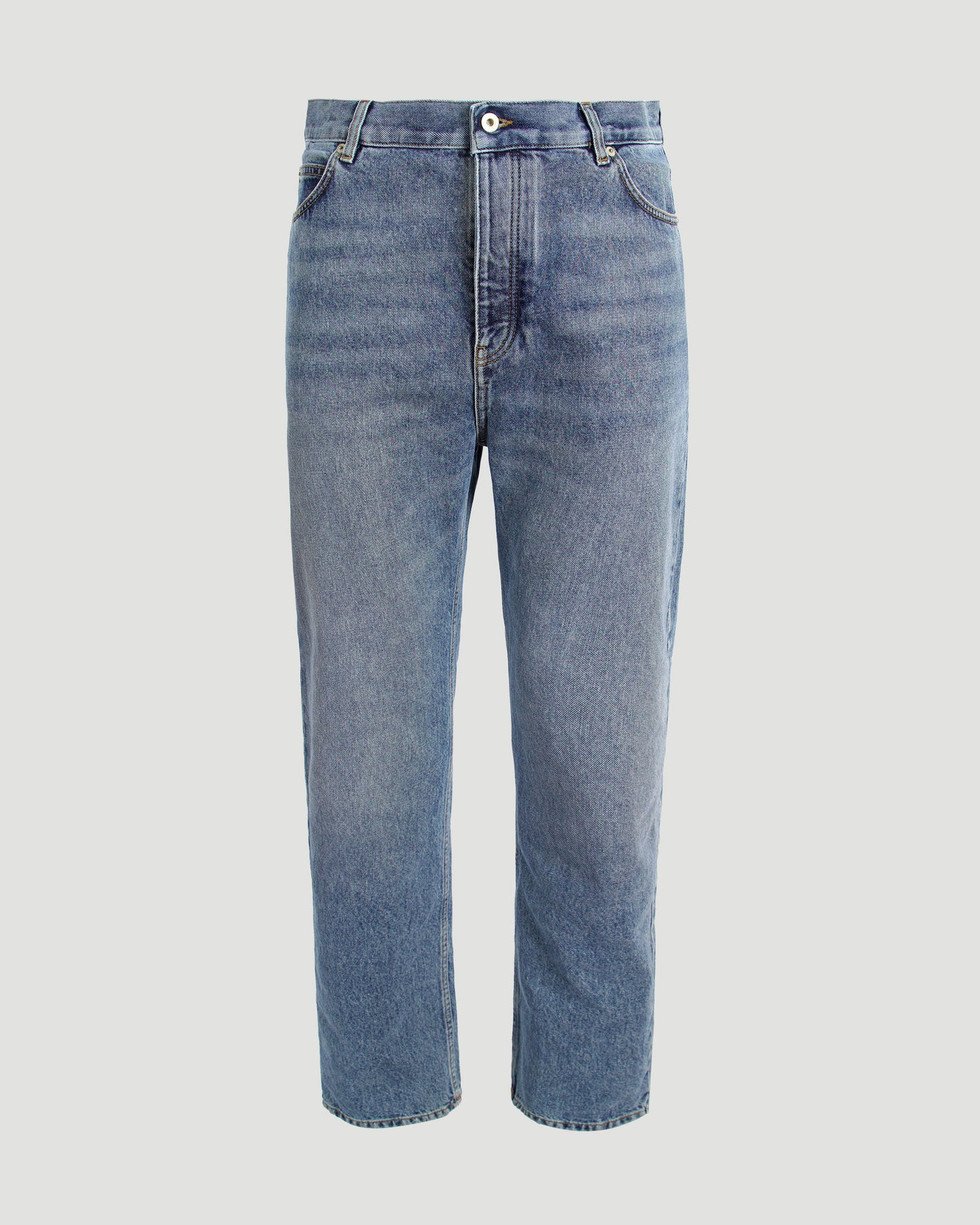 Straight Leg Jeans in Denim