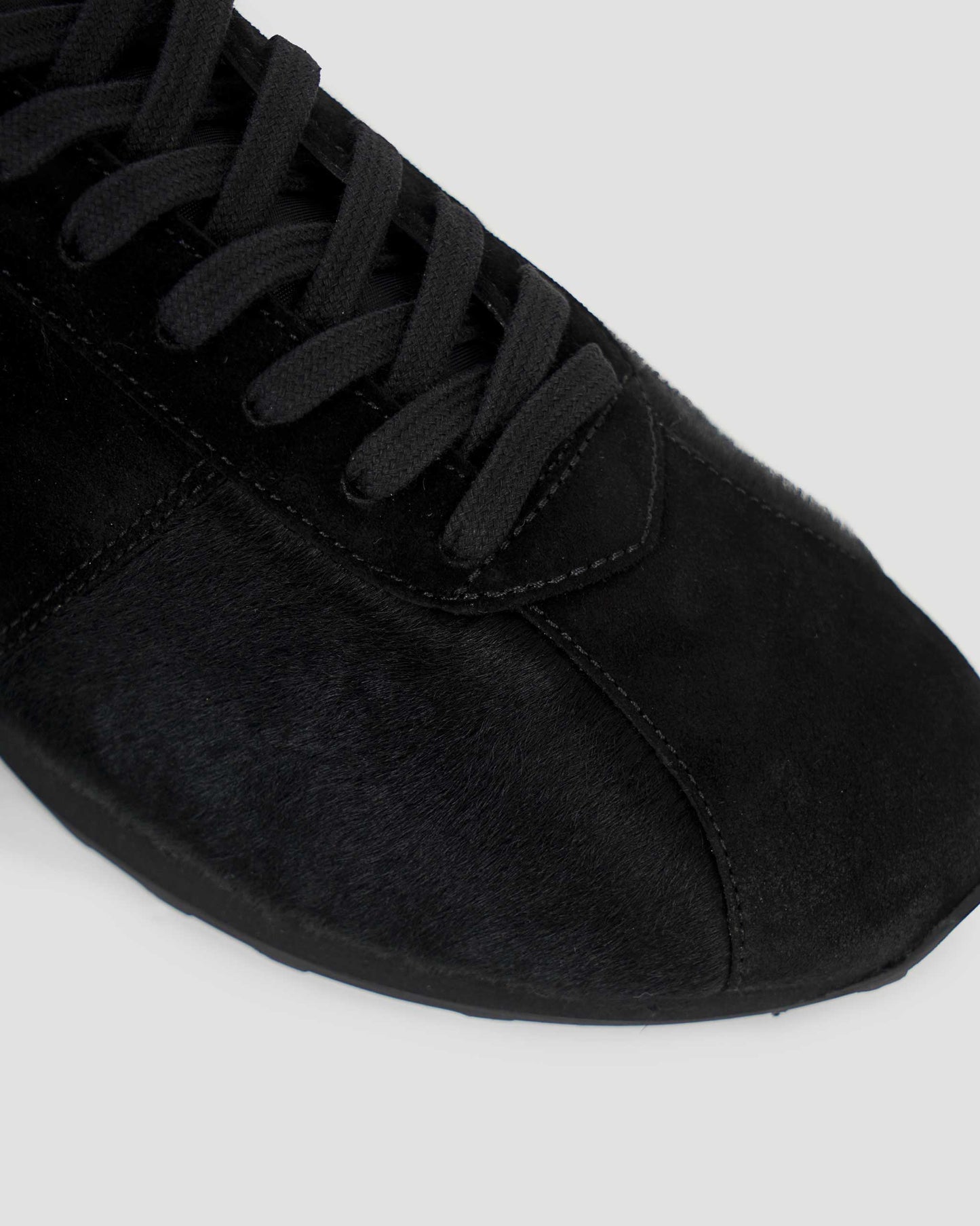 Mica Sneaker in Black Ponyhair And Suede