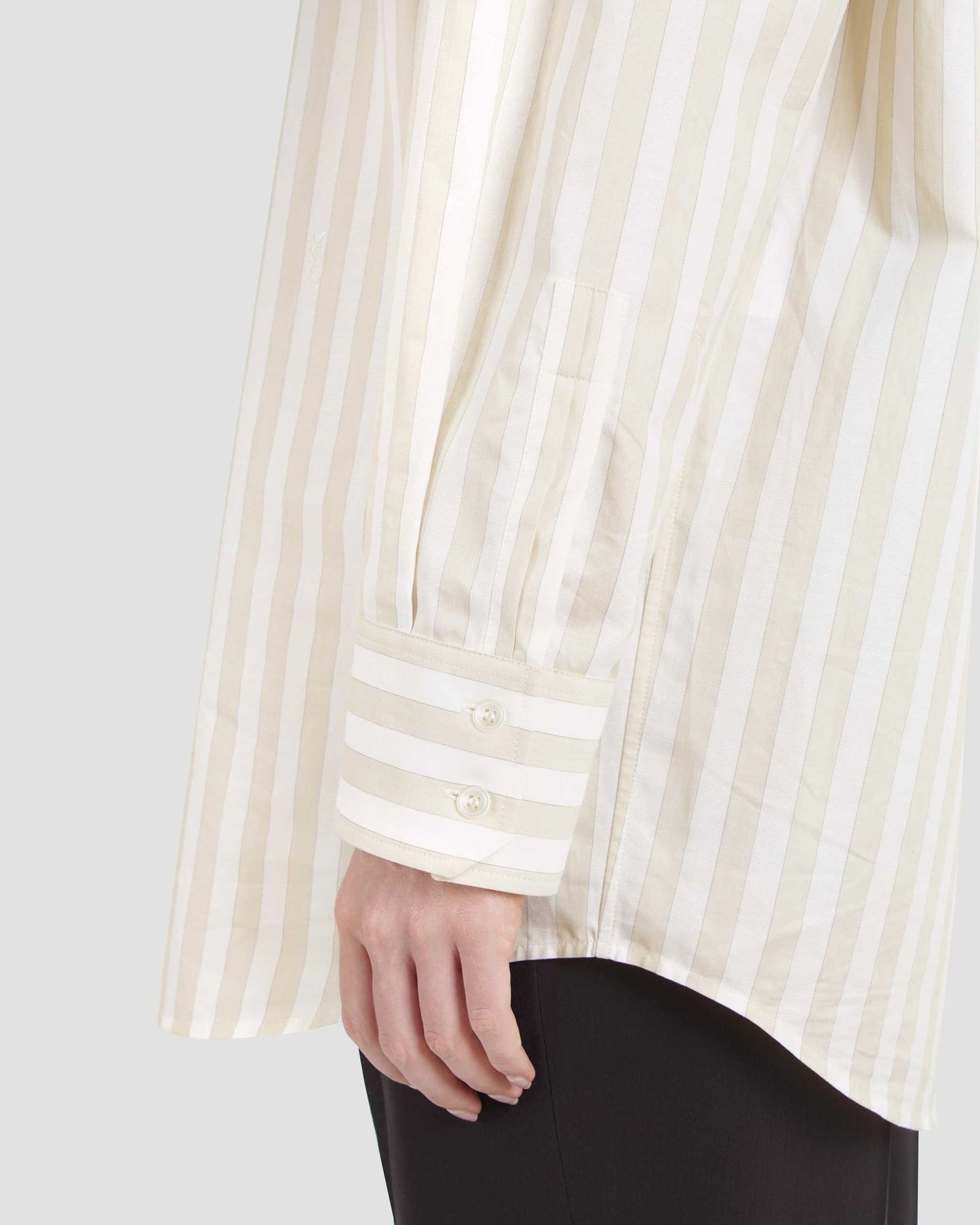Cassandre Shirt in Striped Cotton