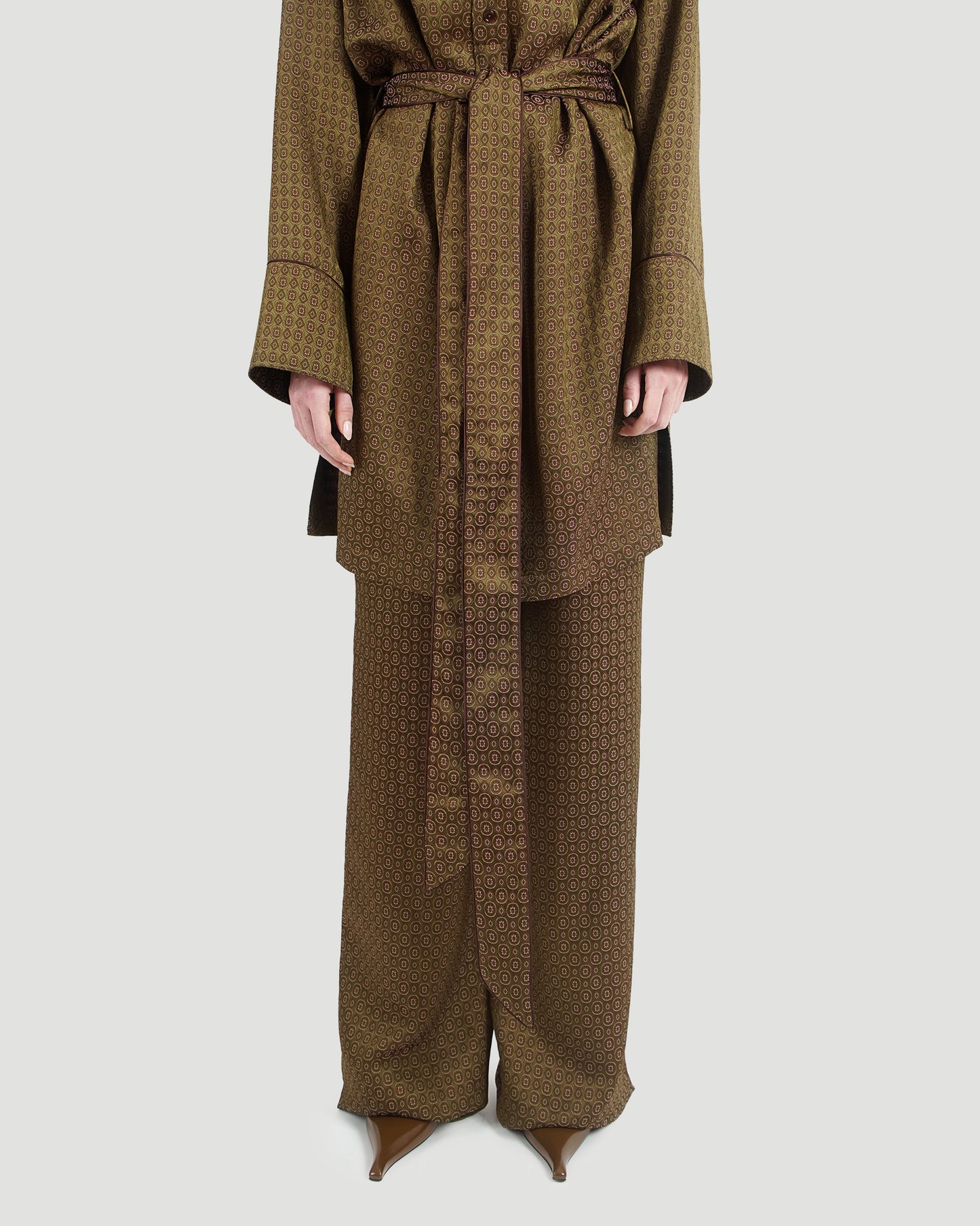 Medallion Pants in Jacquard
