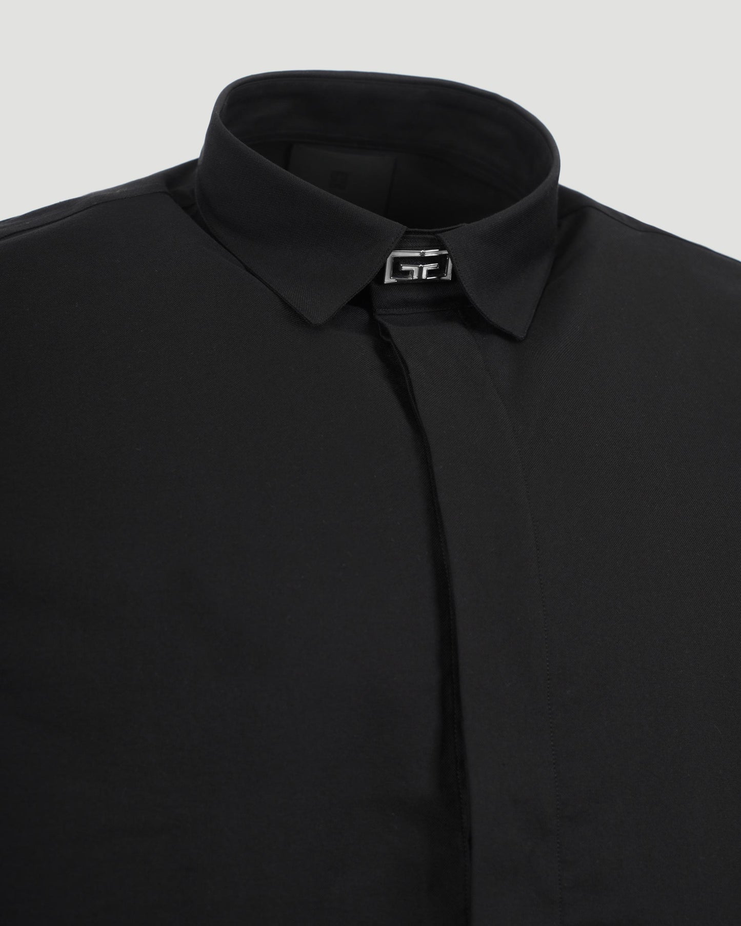Cotton Shirt With 2G Clip