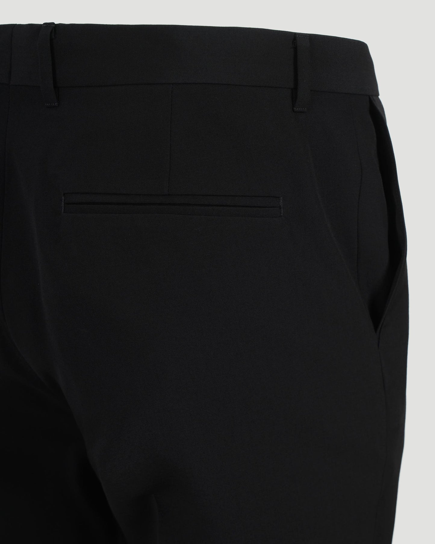 Givenchy Slim fit Tailored Pants in Wool With 2G Clip in Black — product photo 4