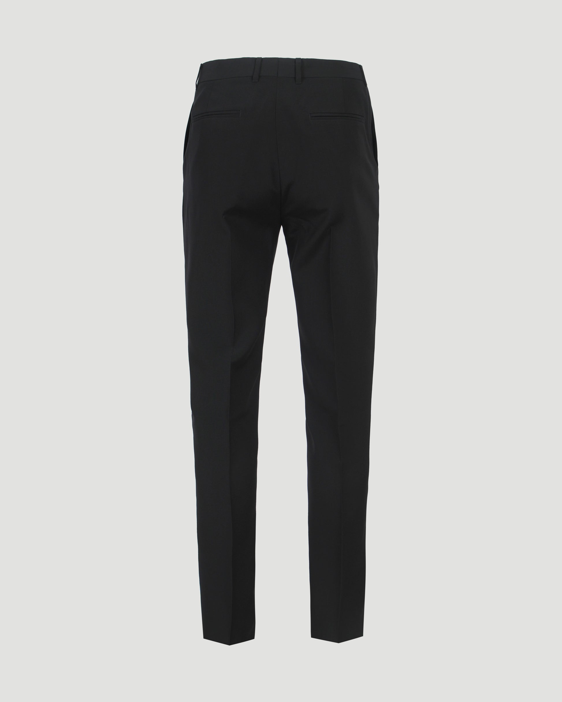 Givenchy Slim fit Tailored Pants in Wool With 2G Clip in Black — product photo 2