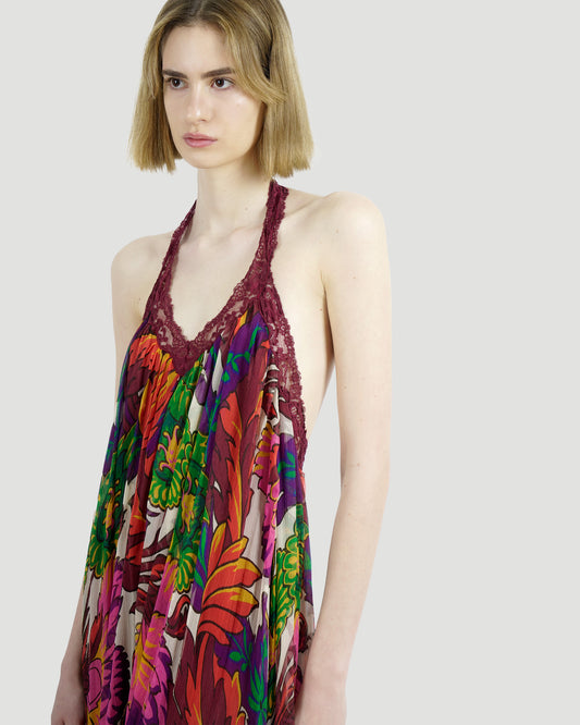 Multicolored Boho Dress