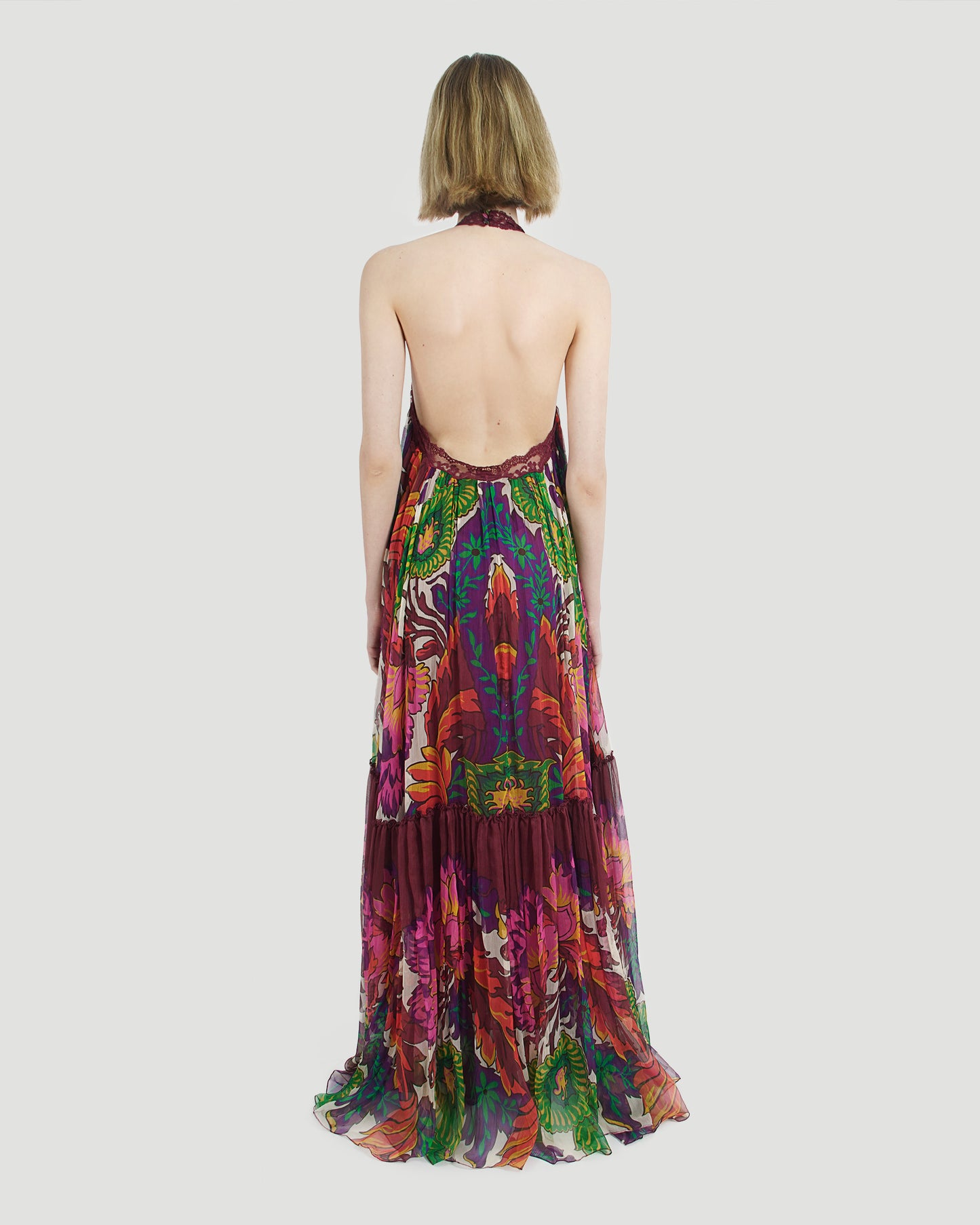 Multicolored Boho Dress
