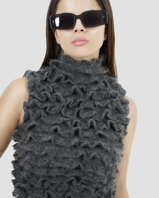 Rectangular Sunglasses Black