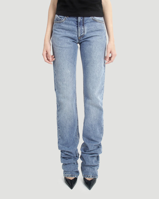 Sky Blue Extra Long Pants