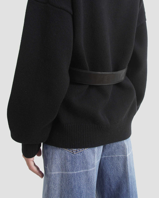 Crewneck Pullover in Wool Blend