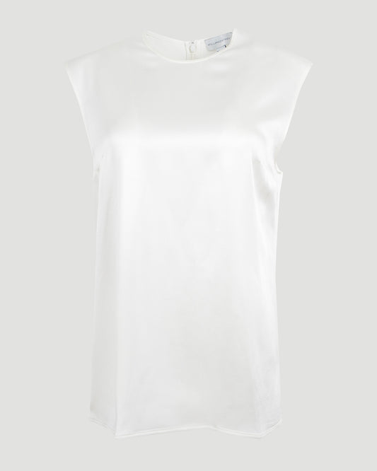 Sleeveless Top in Cream