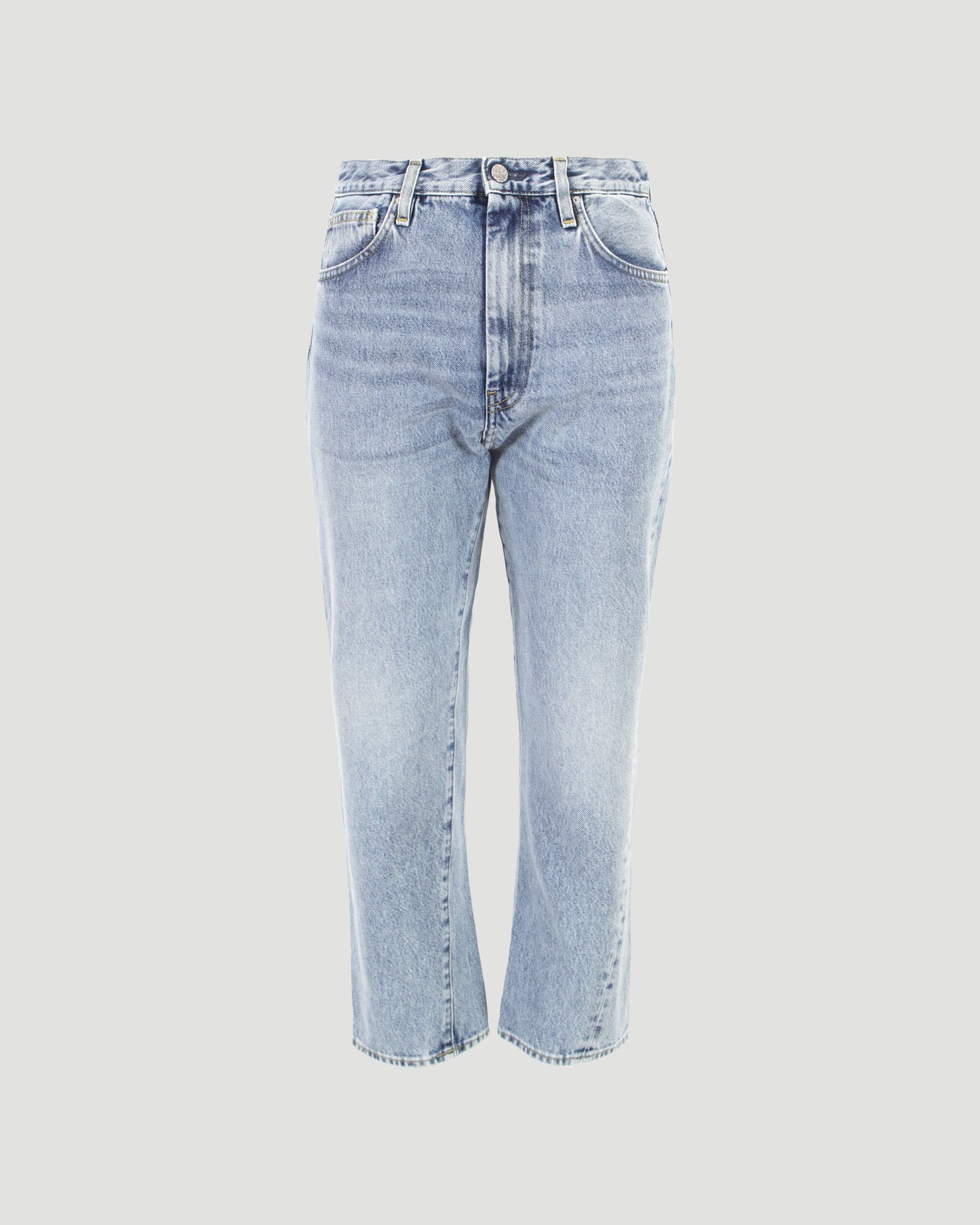 Twisted Seam Denim Worn Blue
