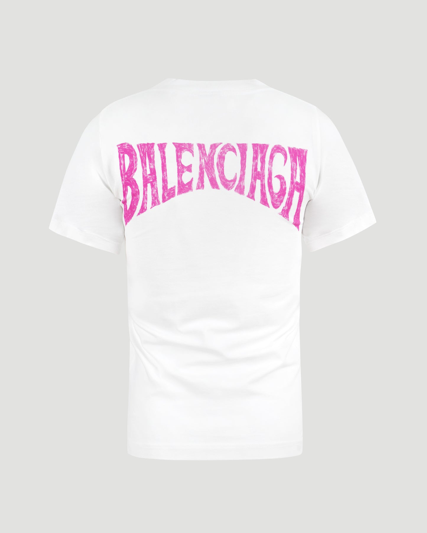 Paris Tropical T-Shirt Fitted in white and pink