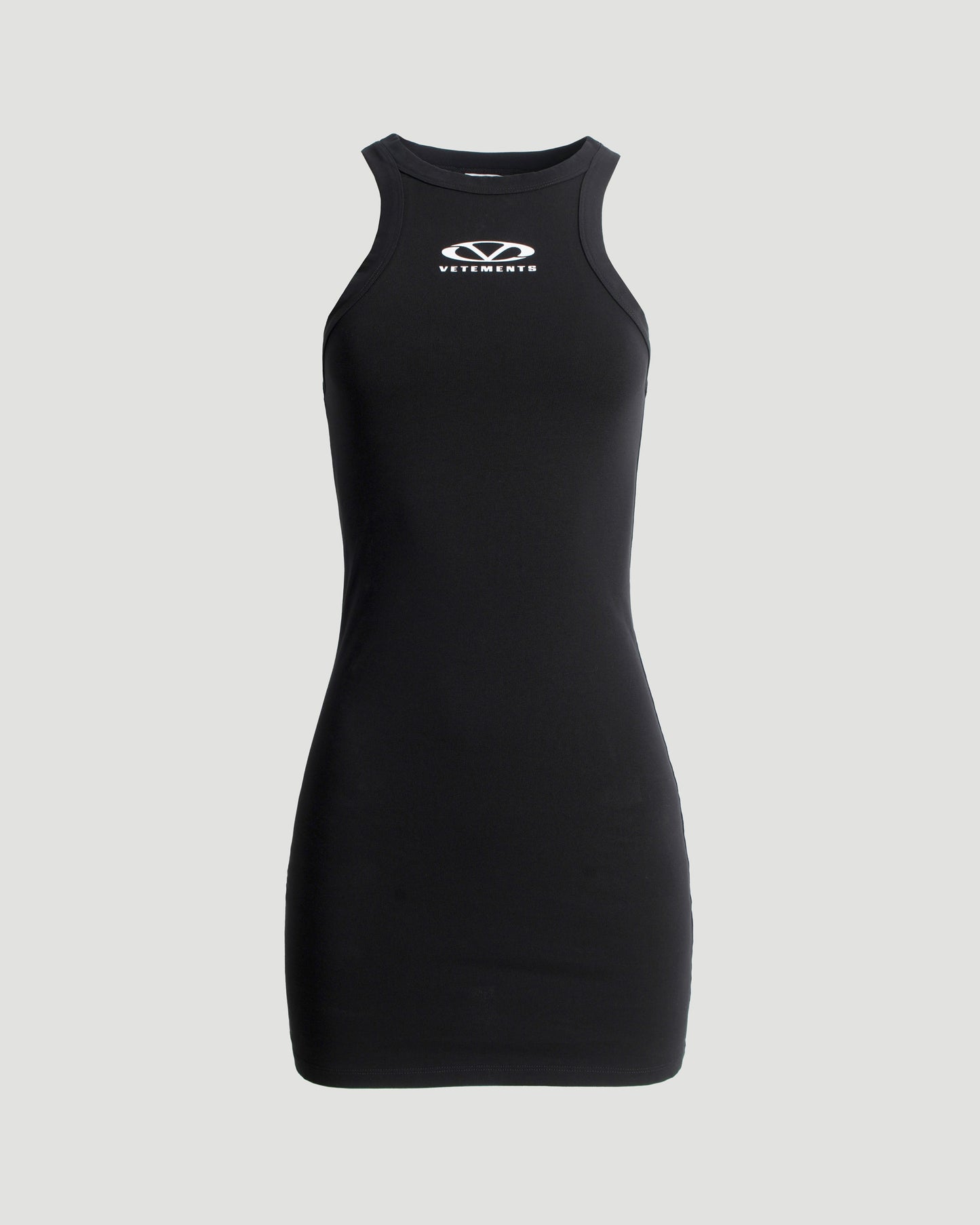 Black Dress With Logo