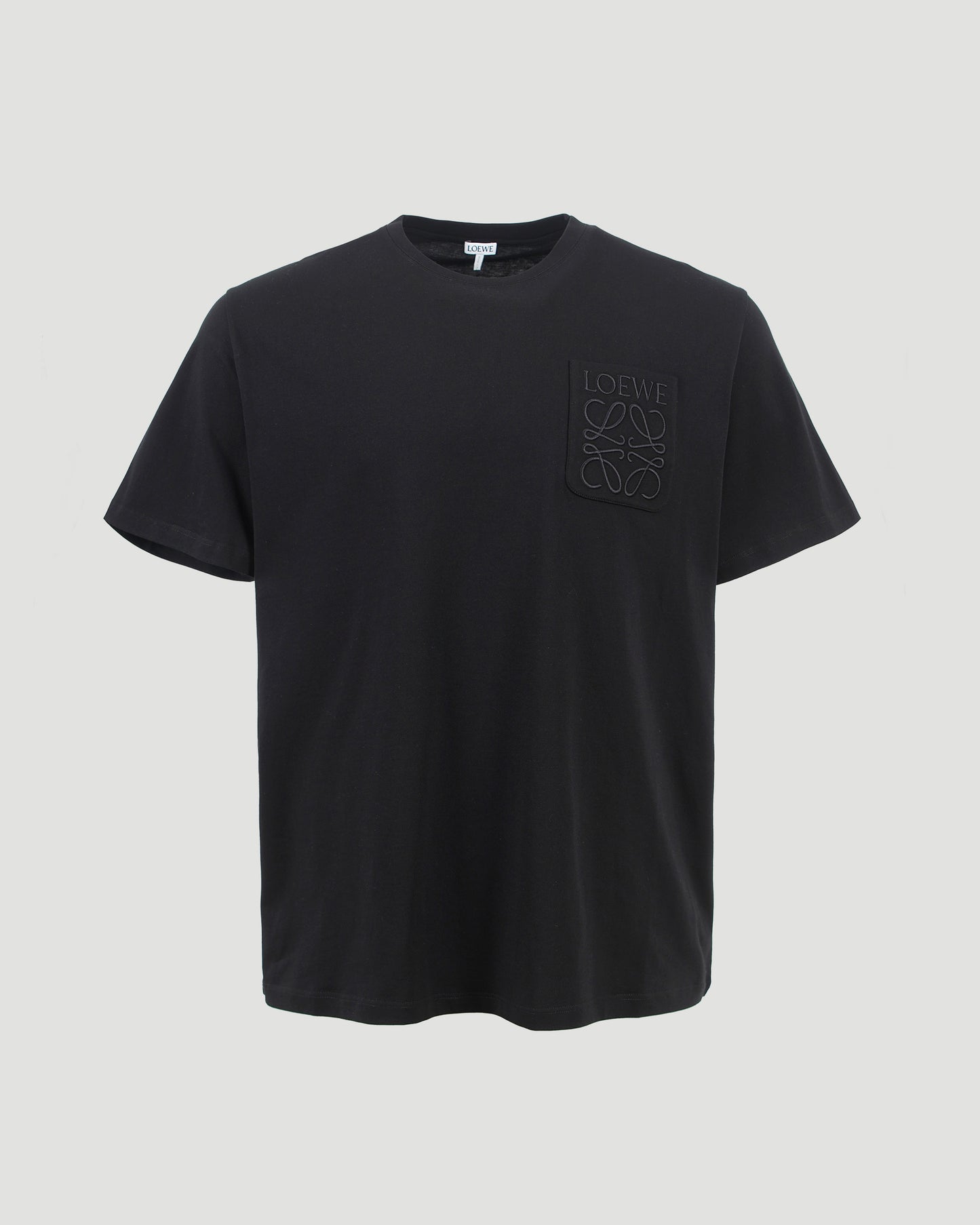 COTTON T-SHIRT IN BLACK