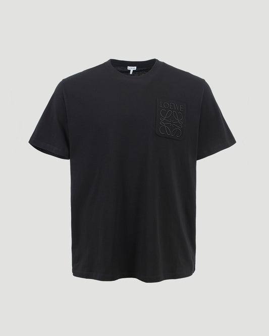 COTTON T-SHIRT IN BLACK