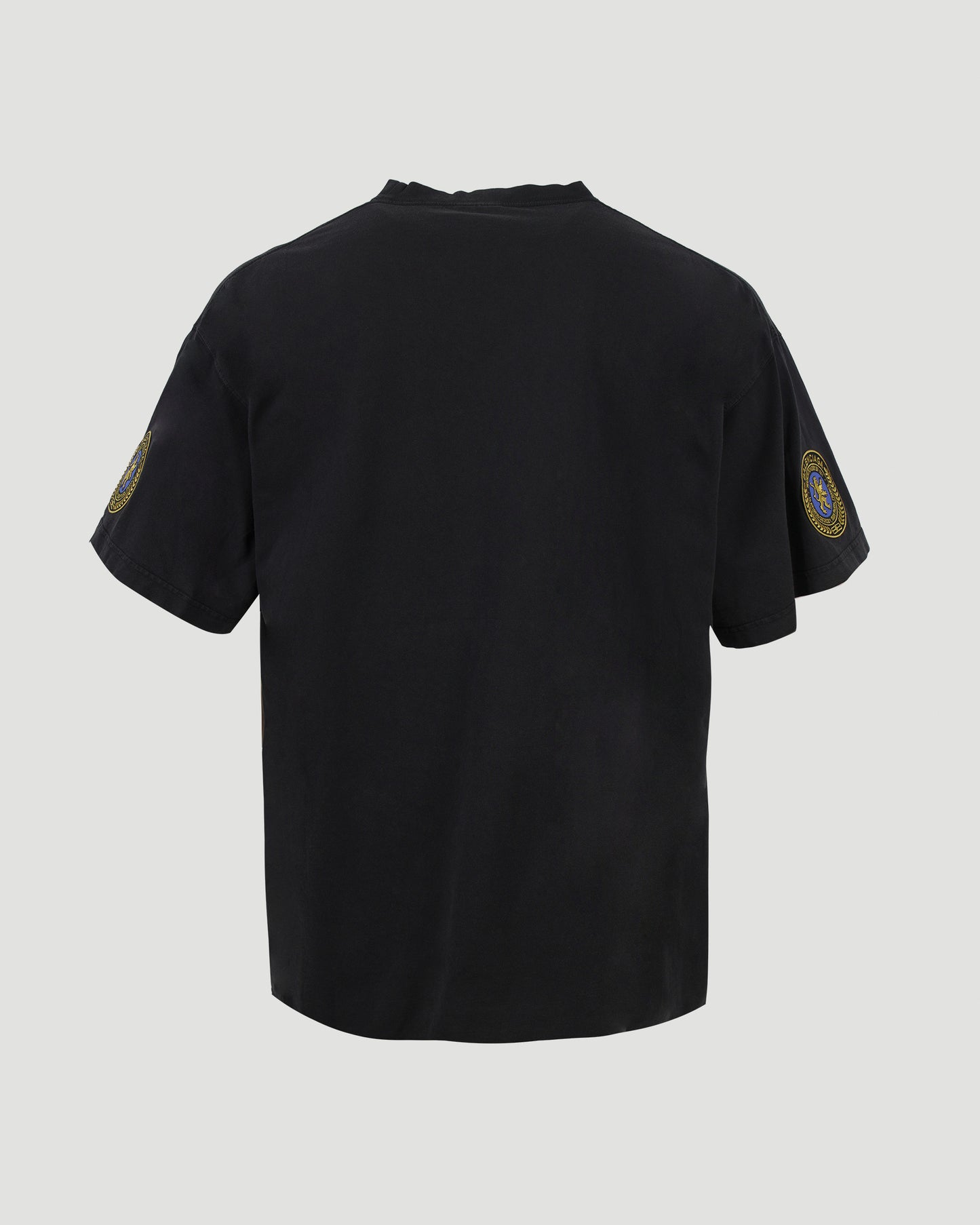 Uniform Merch Oversized T-Shirt in Black Faded