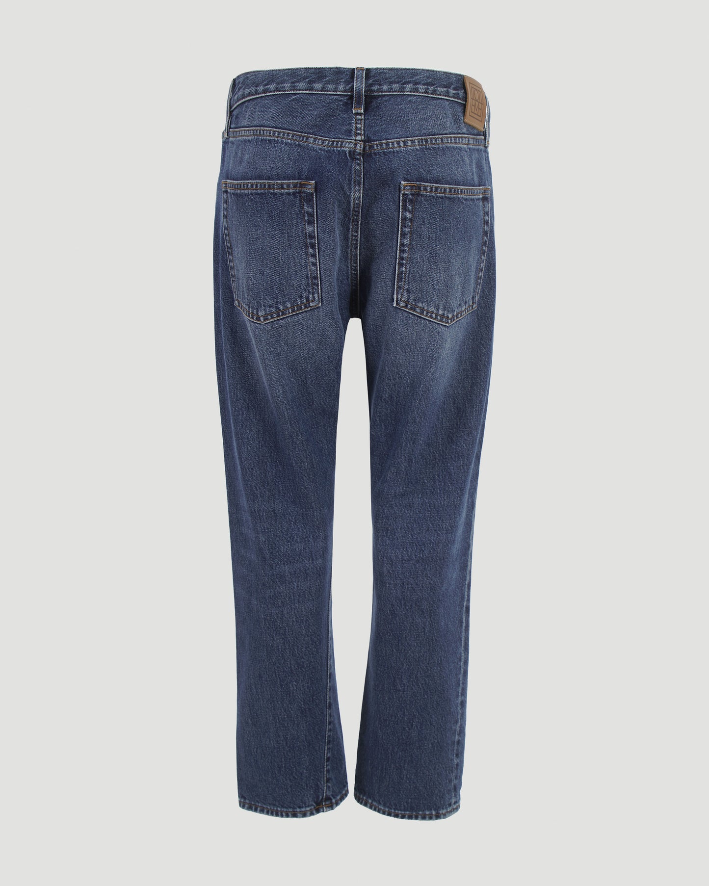 Twisted Seam Denim Washed Blue