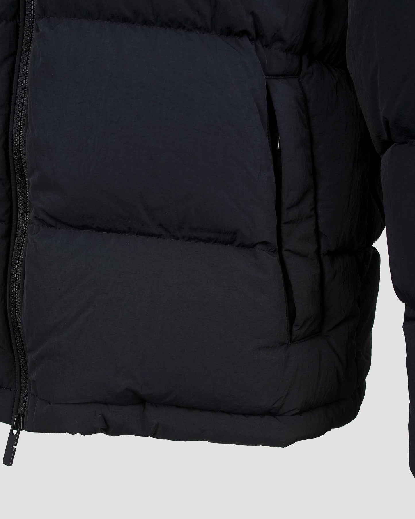 Detachable Sleeve Nylon Bideford Puffer Jacket