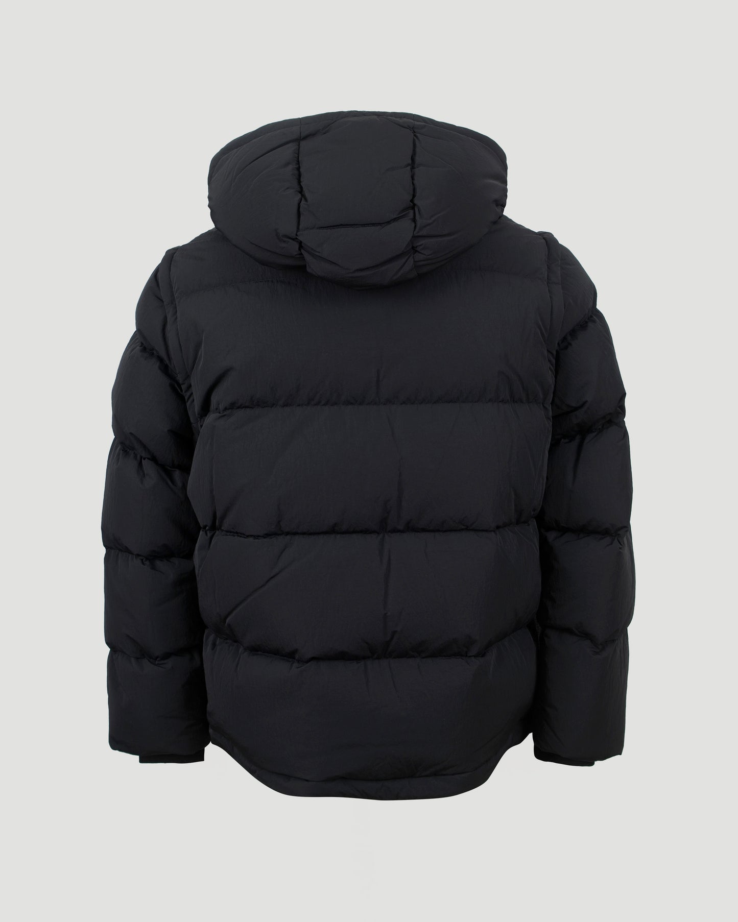 Detachable Sleeve Nylon Bideford Puffer Jacket