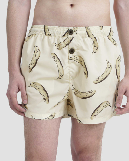 The Puntini Swim Shorts in Yellow