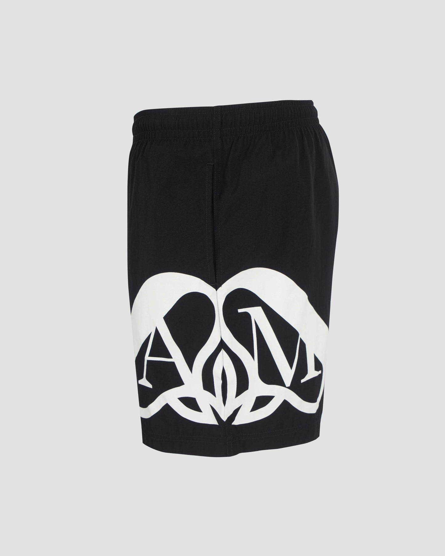 Black And White Swim Shorts