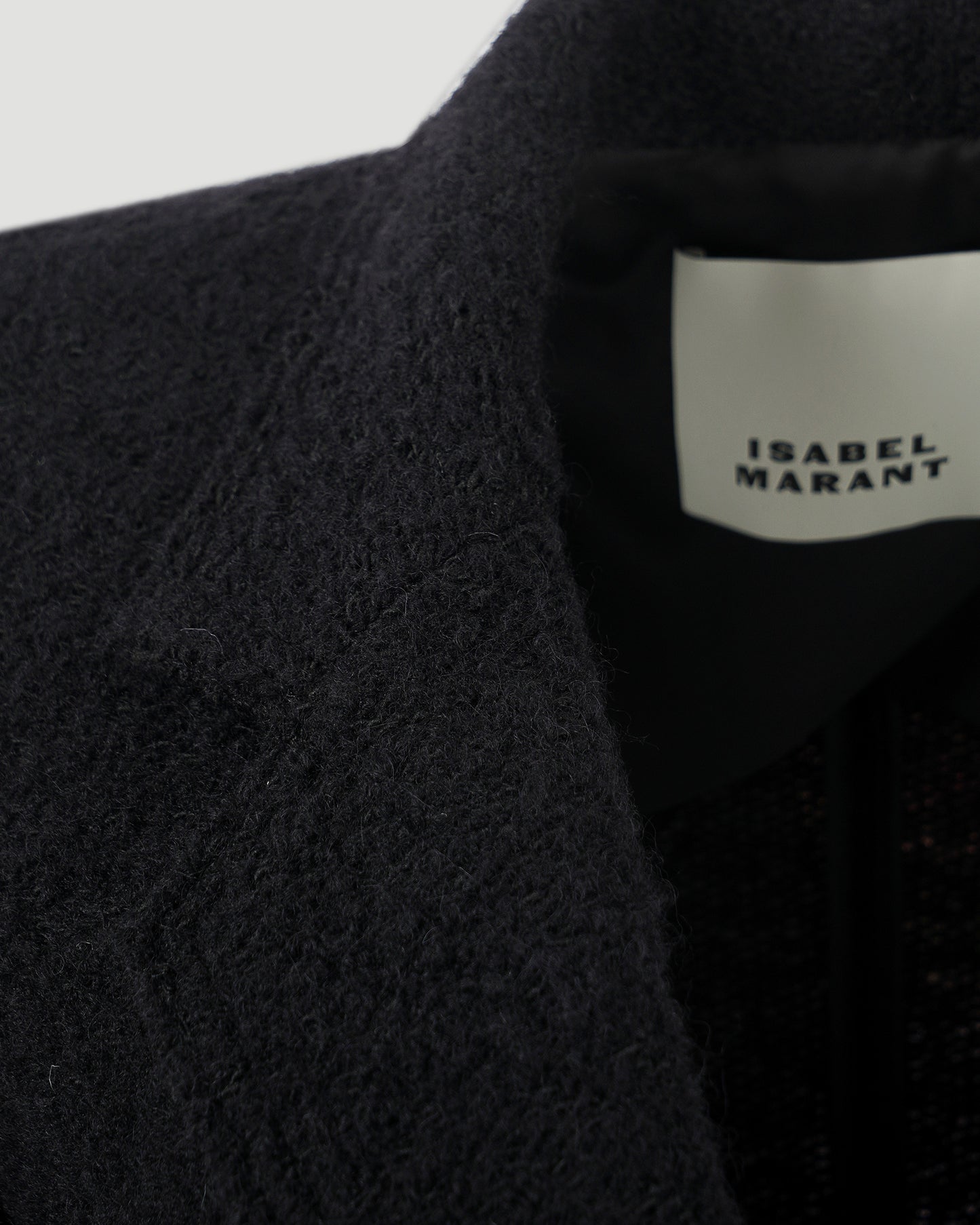 Wool Blazer in Black
