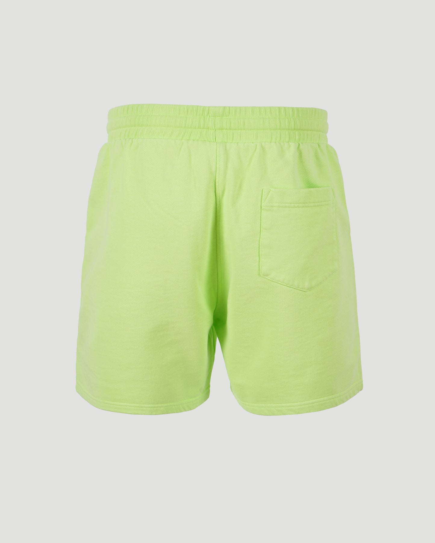 Cotton Track Shorts in Green