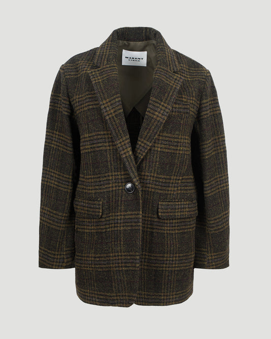 Gesina Checkered Suit Jacket