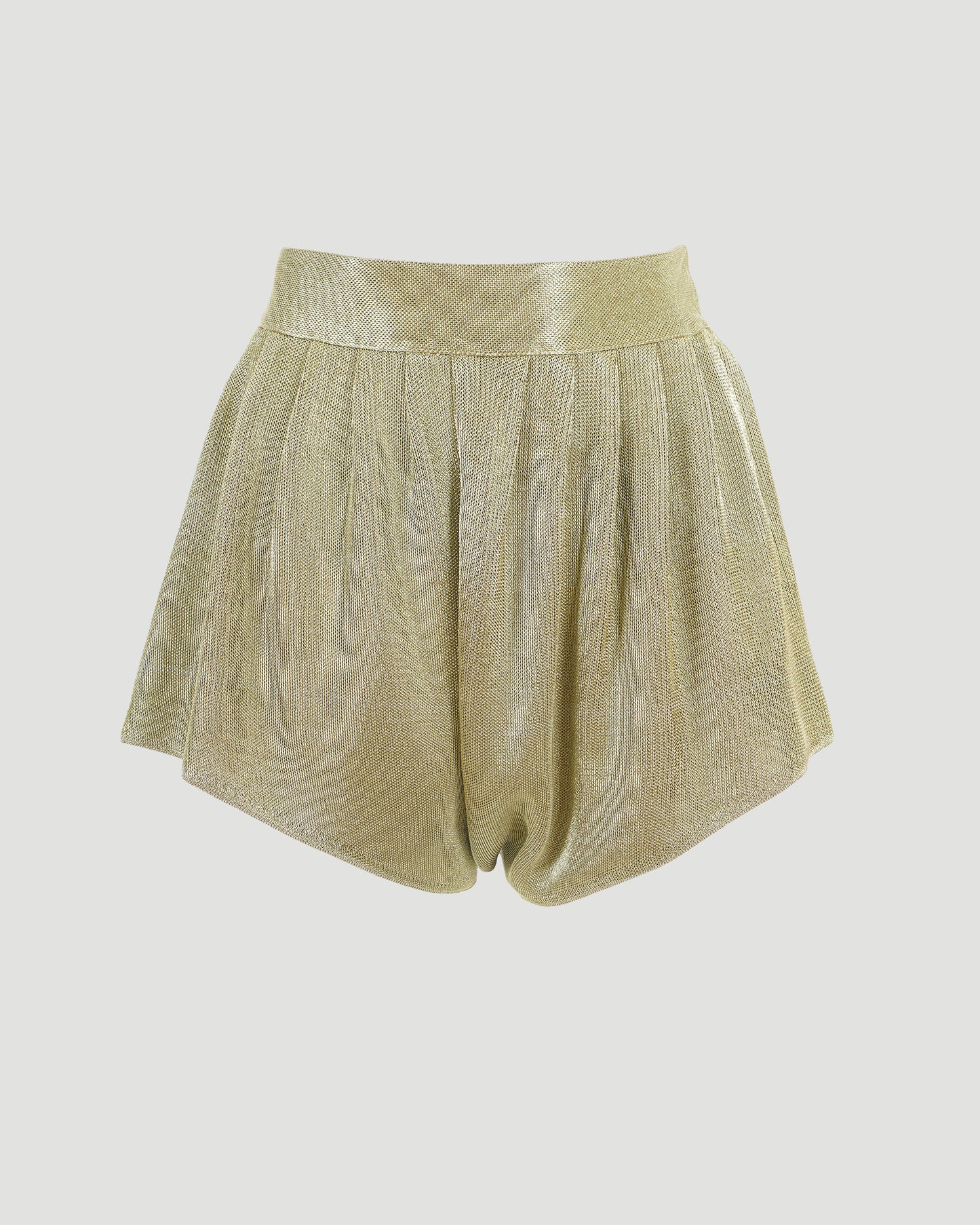 High-Rise Mesh Shorts